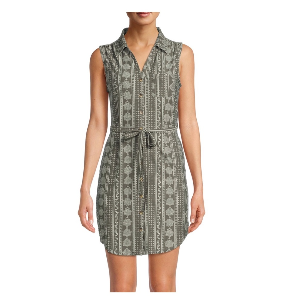 No Boundaries Juniors’ Shirt Dress